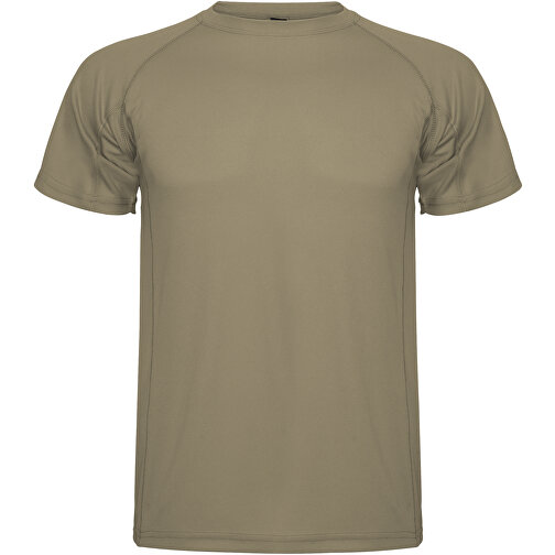 Montecarlo Sport T-Shirt Für Herren , dark sand, Piqué Strick 100% Polyester, 150 g/m2, XL, , Bild 1