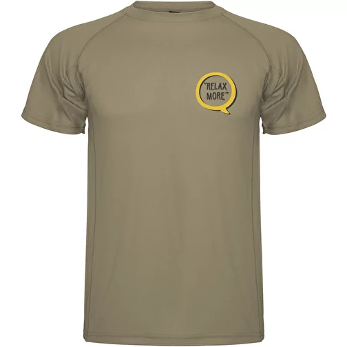 T-shirt sport Montecarlo maille piquée à manches courtes pour homme, Image 2