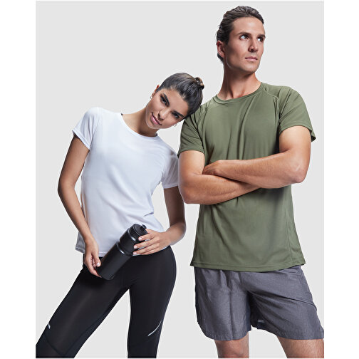 Montecarlo Sport T-Shirt Für Herren , dark sand, Piqué Strick 100% Polyester, 150 g/m2, XL, , Bild 3