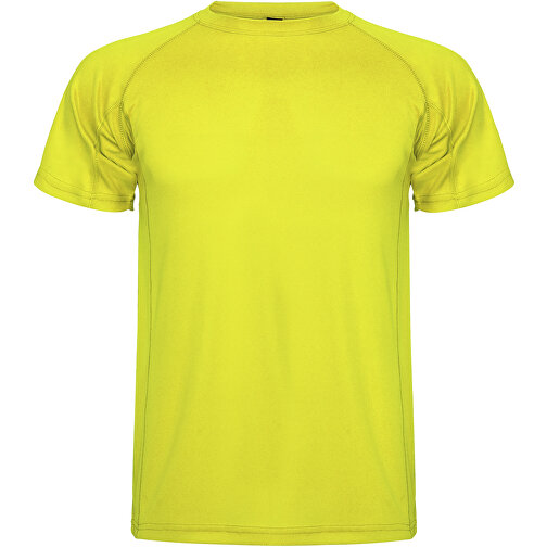 Montecarlo Sport T-Shirt Für Herren , fluor yellow, Piqué Strick 100% Polyester, 150 g/m2, 3XL, , Bild 1