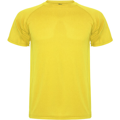 Montecarlo Sport T-Shirt Für Herren , gelb, Piqué Strick 100% Polyester, 150 g/m2, XL, , Bild 1