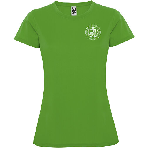 Montecarlo Sport T-Shirt Für Damen , green fern, Piqué Strick 100% Polyester, 150 g/m2, L, , Bild 2