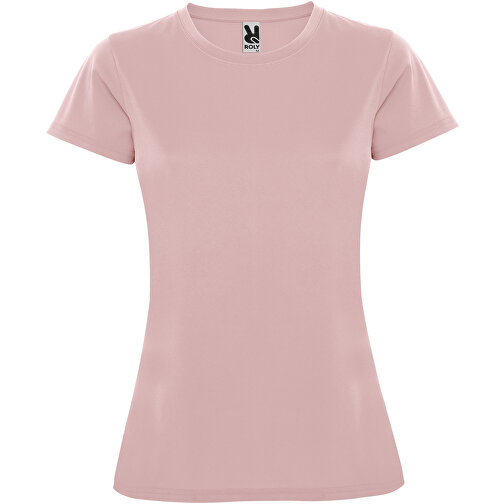 Montecarlo Sport T-Shirt Für Damen , hellrosa, Piqué Strick 100% Polyester, 150 g/m2, XL, , Bild 1