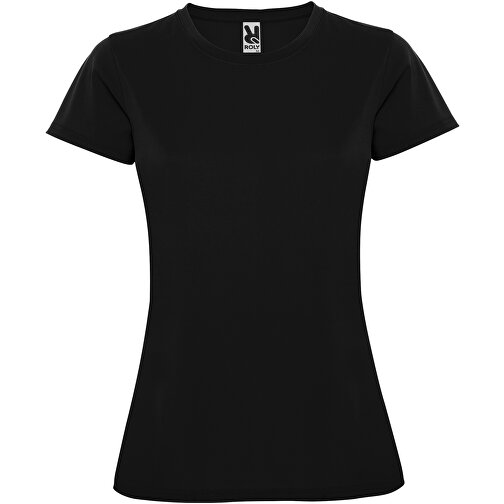 Montecarlo Sport T-Shirt Für Damen , schwarz, Piqué Strick 100% Polyester, 150 g/m2, L, , Bild 1