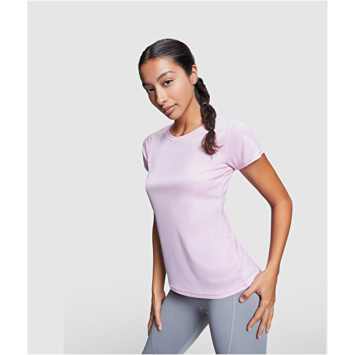 Montecarlo Sport T-Shirt Für Damen , mauve, Piqué Strick 100% Polyester, 150 g/m2, S, , Bild 3