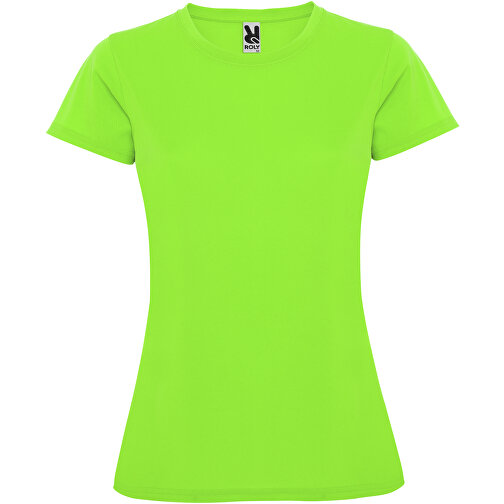Montecarlo Sport T-Shirt Für Damen , lime / green lime, Piqué Strick 100% Polyester, 150 g/m2, XL, , Bild 1