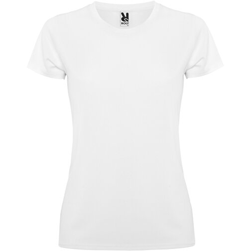 Montecarlo Sport T-Shirt Für Damen , weiß, Piqué Strick 100% Polyester, 150 g/m2, 2XL, , Bild 1