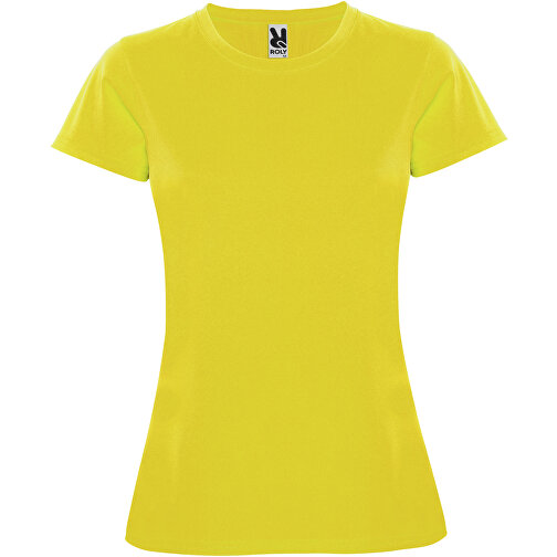 Montecarlo Sport T-Shirt Für Damen , gelb, Piqué Strick 100% Polyester, 150 g/m2, M, , Bild 1