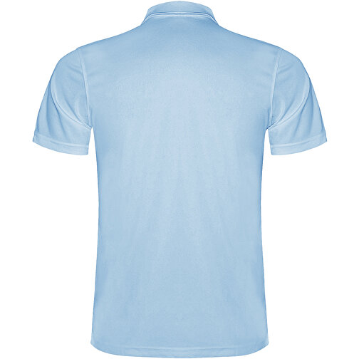Monzha Sport Poloshirt Für Herren , himmelblau, Piqué Strick 100% Polyester, 150 g/m2, 3XL, , Bild 3