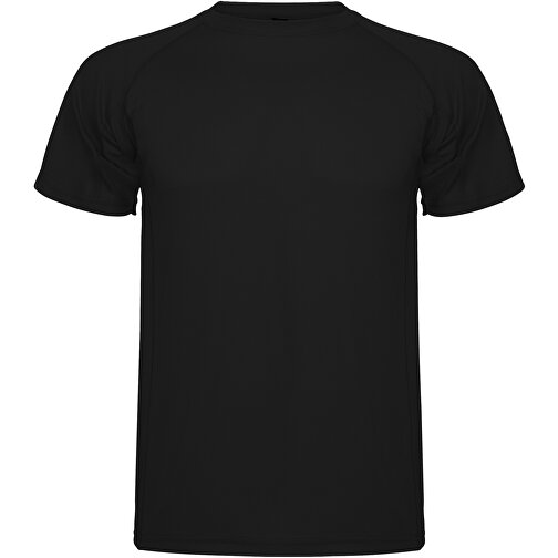 Montecarlo Sport T-Shirt Für Kinder , schwarz, Piqué Strick 100% Polyester, 150 g/m2, 12, , Bild 1
