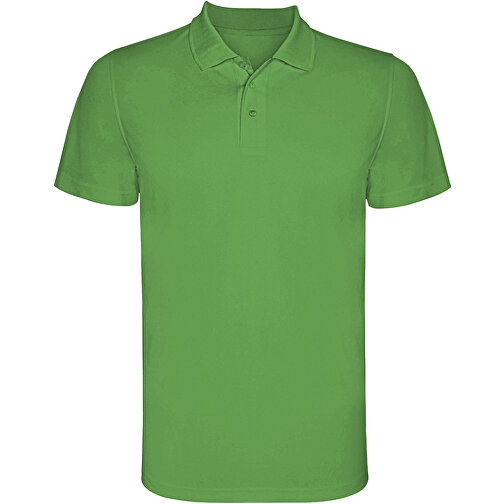 Monzha Sport Poloshirt Für Kinder , green fern, Piqué Strick 100% Polyester, 150 g/m2, 12, , Bild 1