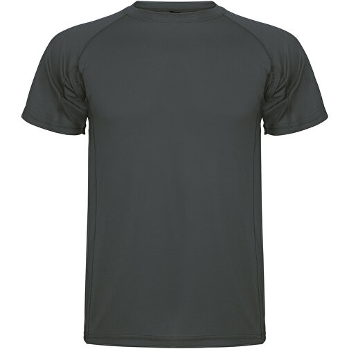 Montecarlo Sport T-Shirt Für Herren , dark lead, Piqué Strick 100% Polyester, 150 g/m2, XL, , Bild 1