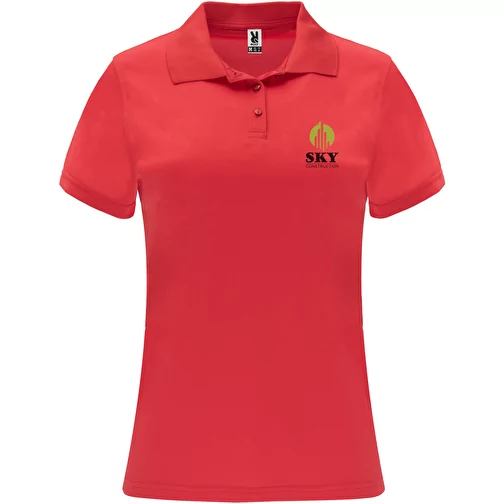 Polo sport Monzha à manches courtes pour femme, Image 2