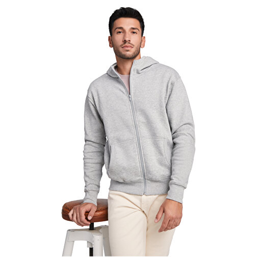 Montblanc unisex hoodie med hellång dragkedja, Bild 6