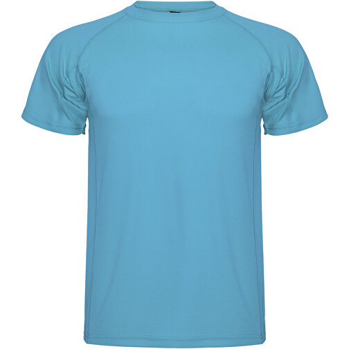 Montecarlo Sport T-Shirt Für Herren , türkis, Piqué Strick 100% Polyester, 150 g/m2, 2XL, , Bild 1