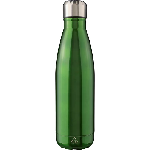 Gourde simple paroi en acier inoxydable recyclé de 650 ml Cliff, Image 2