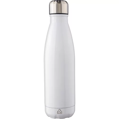 Gourde simple paroi en acier inoxydable recyclé de 650 ml Cliff, Image 3