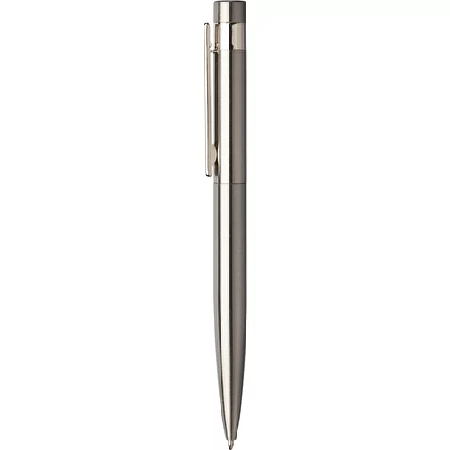 Stylo à bille twist Hannelore en acier inoxydable recyclé, Image 2