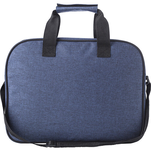 Laptoptasche Aus Polyester Isolde , blau, Two tone, 300D, 43,00cm x 3,00cm x 31,00cm (Länge x Höhe x Breite), Bild 1