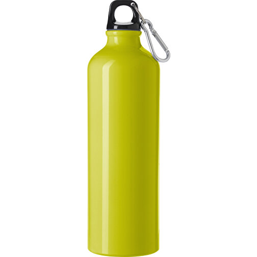 Trinkflasche(750 Ml) Aus Aluminium Gio , gelb, Aluminium, Plastik, Metall, PP, , Bild 2