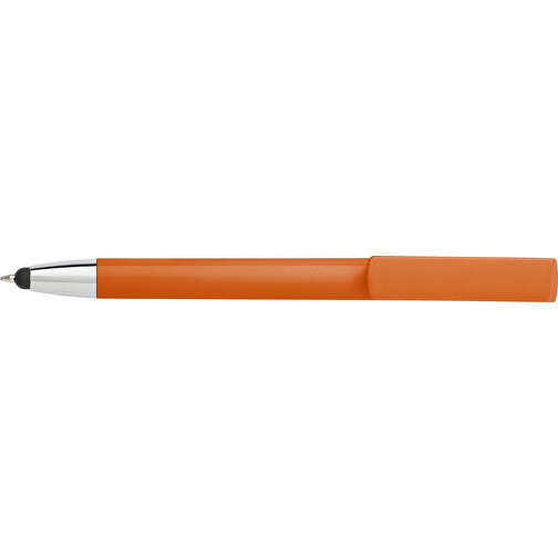 Kugelschreiber Aus ABS-Kunststoff Calvin , orange, ABS, Plastik, , Bild 1