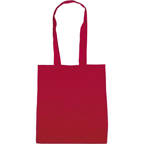 Baumwolltasche Terry , rot, Baumwolle, 38,00cm x 42,00cm (Länge x Breite), Bild 1