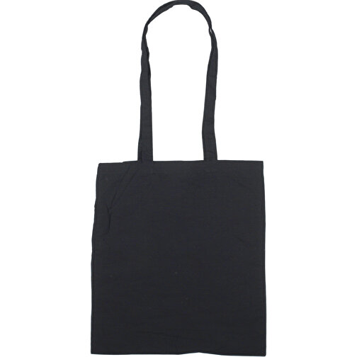 Baumwolltasche Terry , schwarz, Baumwolle, 38,00cm x 42,00cm (Länge x Breite), Bild 1