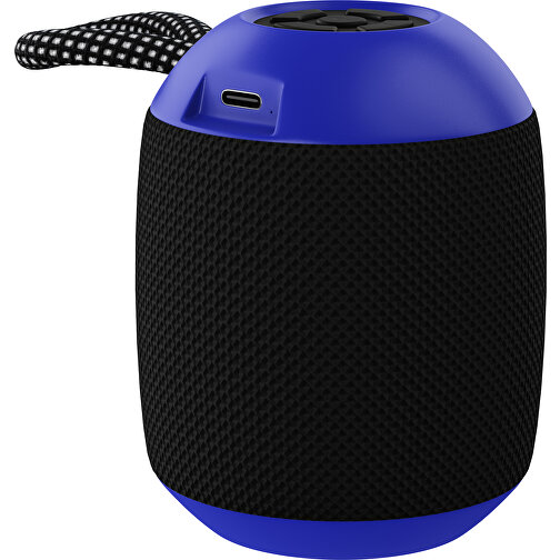 Lautsprecher GrooveFlex , schwarz / blau, Kunststoff, 88,00cm (Höhe), Bild 1