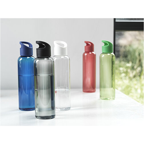 Sky  650 Ml Sportflasche Aus Recyceltem Kunststoff , grün, Recycelter PET Kunststoff, Recycelter PP Kunststoff, 6,75cm x 25,40cm x 6,75cm (Länge x Höhe x Breite), Bild 5