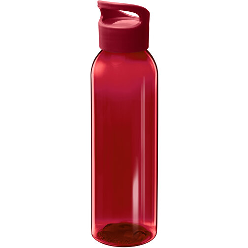 Sky  650 Ml Sportflasche Aus Recyceltem Kunststoff , rot, Recycelter PET Kunststoff, Recycelter PP Kunststoff, 6,75cm x 25,40cm x 6,75cm (Länge x Höhe x Breite), Bild 4