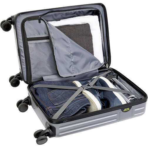 Rover twarda walizka na kółkach z tworzyw sztucznych pochodzących z recyklingu z certyfikatem GR, Obraz 6