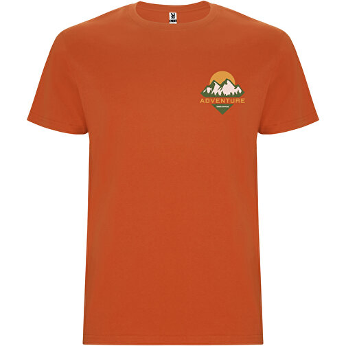 Stafford T-Shirt Für Herren , orange, Single jersey Strick 100% Baumwolle, 190 g/m2, L, , Bild 2