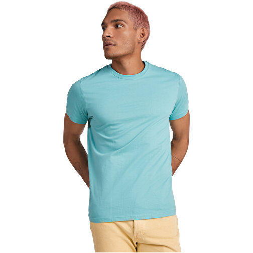 Stafford T-Shirt Für Herren , navy blue, Single jersey Strick 100% Baumwolle, 190 g/m2, 2XL, , Bild 4