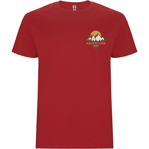 Stafford T-Shirt Für Herren , rot, Single jersey Strick 100% Baumwolle, 190 g/m2, 2XL, , Bild 2