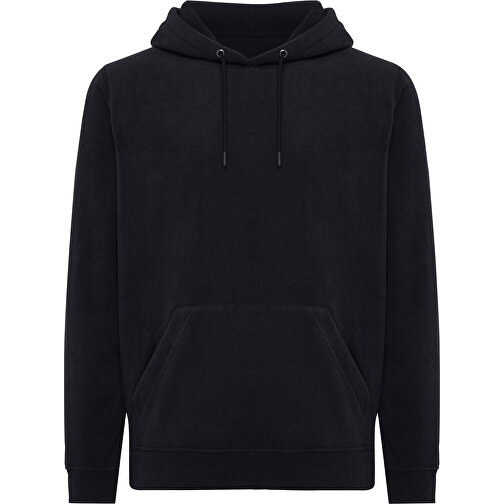 Iqoniq Trivor Mikrofleece-Kapuzenjacke Aus Recyc. Polyester , schwarz, 100% recyceltes Polyester, 4XL, 82,00cm x 2,50cm (Länge x Höhe), Bild 1