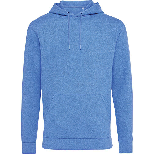 Iqoniq Torres Ungefärbter Hoodie Aus Recycelter Baumwolle , heather blue, 50% recycelte und 50% biologische Baumwolle, XXXL, 81,00cm x 1,00cm (Länge x Höhe), Bild 1