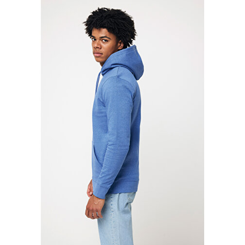 Iqoniq Torres Ungefärbter Hoodie Aus Recycelter Baumwolle , heather blue, 50% recycelte und 50% biologische Baumwolle, XXXL, 81,00cm x 1,00cm (Länge x Höhe), Bild 6