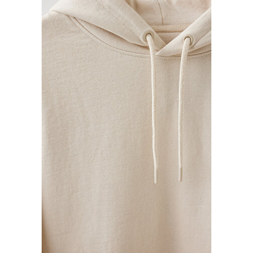 Iqoniq Torres Ungefärbter Hoodie Aus Recycelter Baumwolle , natural raw, 50% recycelte und 50% biologische Baumwolle, 5XL, 84,00cm x 1,00cm (Länge x Höhe), Bild 4