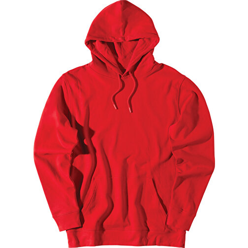 Iqoniq Jasper Hoodie Aus Recycelter Baumwolle , rot, 50% recycelte und 50% biologische Baumwolle, XL, 77,00cm x 1,00cm (Länge x Höhe), Bild 3