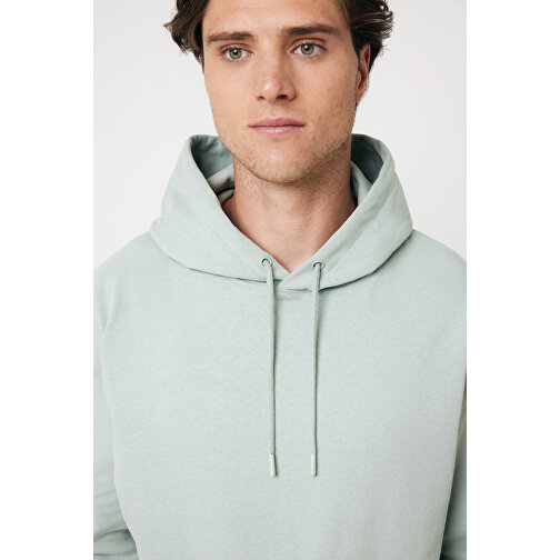 Iqoniq Jasper Hoodie Aus Recycelter Baumwolle , Iceberg green, 50% recycelte und 50% biologische Baumwolle, XXXL, 81,00cm x 1,00cm (Länge x Höhe), Bild 12