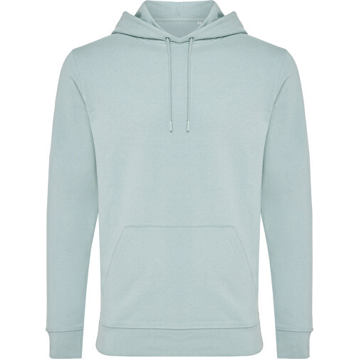 Iqoniq Jasper Hoodie Aus Recycelter Baumwolle , Iceberg green, 50% recycelte und 50% biologische Baumwolle, XL, 77,00cm x 1,00cm (Länge x Höhe), Bild 1