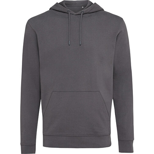 Iqoniq Jasper Hoodie Aus Recycelter Baumwolle , anthrazit, 50% recycelte und 50% biologische Baumwolle, XS, 65,00cm x 1,00cm (Länge x Höhe), Bild 1