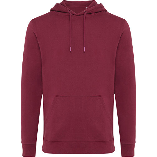 Iqoniq Jasper Hoodie Aus Recycelter Baumwolle , burgunderrot, 50% recycelte und 50% biologische Baumwolle, M, 73,00cm x 1,00cm (Länge x Höhe), Bild 1