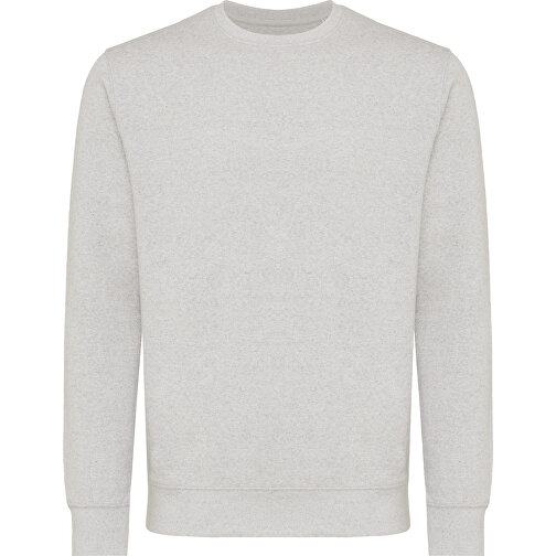 Iqoniq Etosha Lightweight Sweater Aus Recycelter Baumwolle , ungefärbte helles Grau, 30% recycelte und 70% biologische Baumwolle, XXL, 78,00cm x 1,00cm (Länge x Höhe), Bild 1