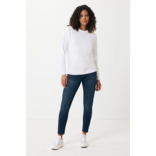 Iqoniq Etosha Lightweight Sweater Aus Recycelter Baumwolle , weiss, 30% recycelte und 70% biologische Baumwolle, XS, 64,00cm x 1,00cm (Länge x Höhe), Bild 7