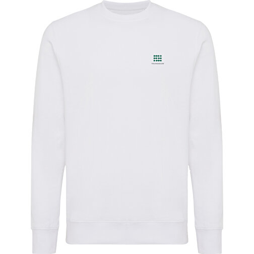 Iqoniq Etosha Lightweight Sweater Aus Recycelter Baumwolle , weiß, 30% recycelte und 70% biologische Baumwolle, M, 72,00cm x 1,00cm (Länge x Höhe), Bild 12