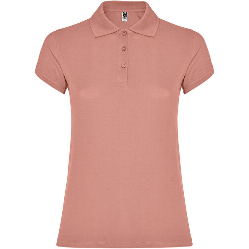 Star Poloshirt Für Damen , clay orange, Piqué Strick 100% Baumwolle, 200 g/m2, XL, , Bild 1