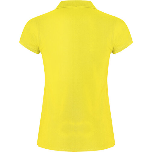 Star Poloshirt Für Damen , gelb, Piqué Strick 100% Baumwolle, 200 g/m2, S, , Bild 3