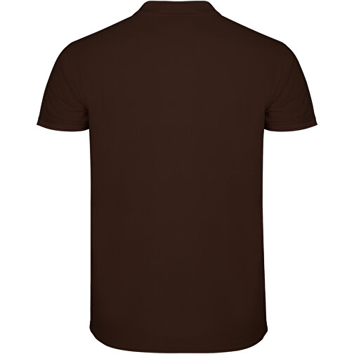 Star Poloshirt Für Herren , chocolat, Piqué Strick 100% Baumwolle, 200 g/m2, 3XL, , Bild 3