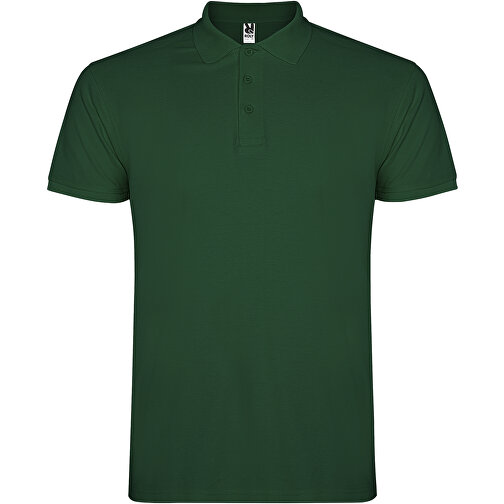Star Poloshirt Für Herren , dunkelgrün, Piqué Strick 100% Baumwolle, 200 g/m2, 3XL, , Bild 1